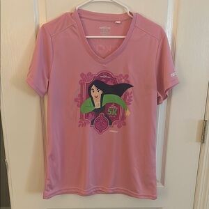 Disney Pink Mulan Graphic Women's Tee